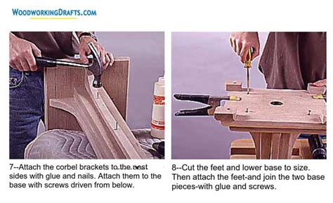 DIY Wooden Floor Lamp Plans Blueprints
