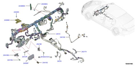 Nissan Altima Engine Compartment Wiring Harness Ca A