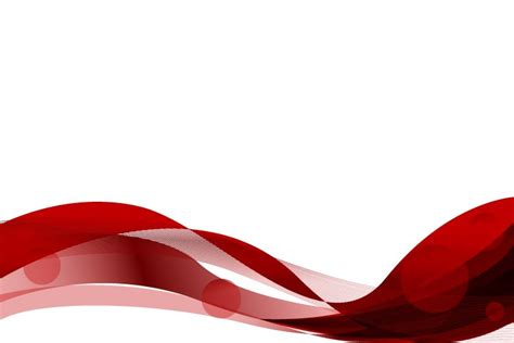 Red And White Wave Background