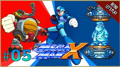 Mega Man X Flame Mammoth Upgrades Retro Lets Play Snes