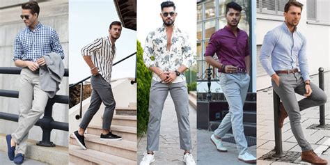 Trending 12 Grey Pant Matching Shirt Combination Ideas For Men