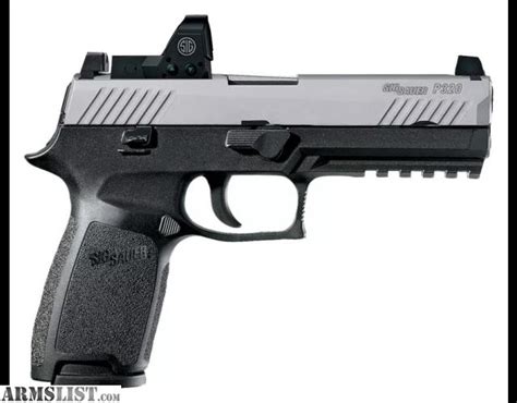 Armslist For Sale Preowned Sig Sauer P Rx Dual Tone Mm Pistol