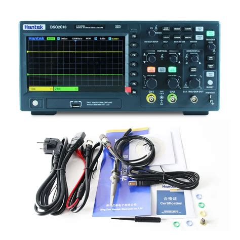 Hantek osciloscopio de generación de señal DSO2C10 2C15 2D10 2D15