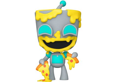Funko Pop Television Invader Zim Gir Eating Pizza Hot Topic Exclusive
