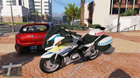 BMW R1200 RT Hungarian Police PJ GTA5 Mods