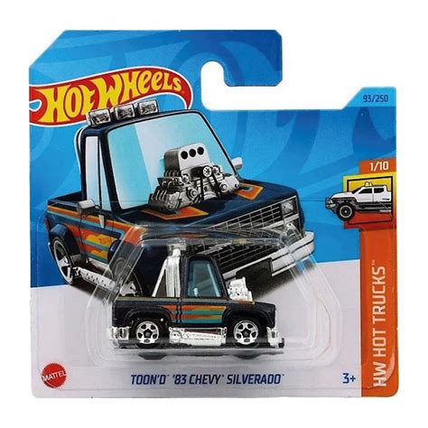 Hot Wheels L Ek Tekli Regular Arabalar Hkk Hw Hot Trucks Toon D Chevy Silverado