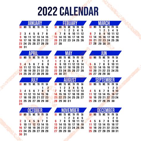 Kalender 2022 Lengkap Dengan Tanggal Merah Download Kalender 2022 Images