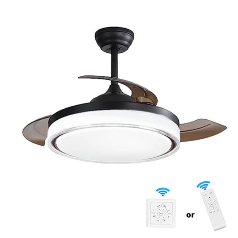 Modern 42 Inch Bladeless Ceiling Fan With Lights And Remote Control