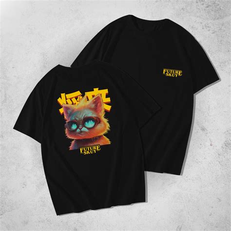 Kaos Skuy Dewasa Hitam Unisex Future Skuy SKY197 Kaos Kata Kata Kaos