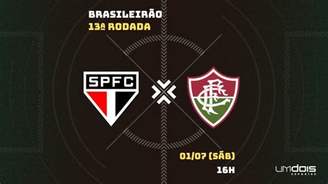 São Paulo x Fluminense onde assistir horário escalações e arbitragem