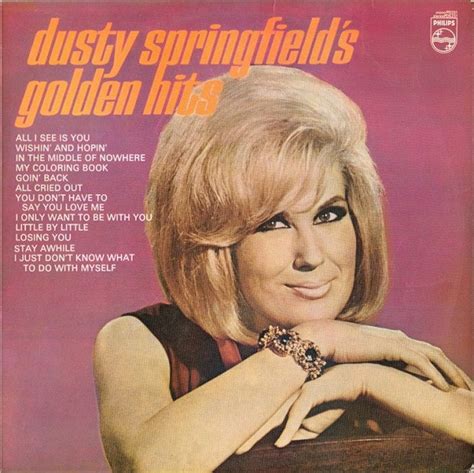 Dusty Springfield Dusty Springfields Golden Hits 1968 Vinyl Discogs