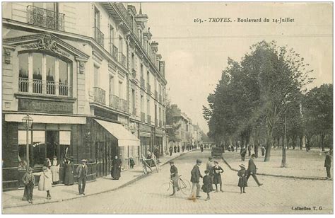 10 TROYES Boulevard Du 14 Juillet 1915