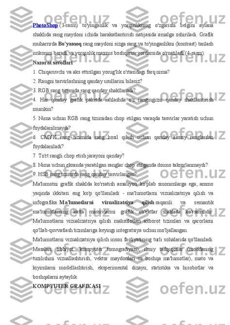 Kompyuter grafikasi tarixi Kompyuter grafikasidagi ranglarning sxemalari.