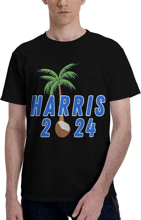 Coconuts Tree Patriotic Kamala Harris 2024 Political Humor T Shirts For