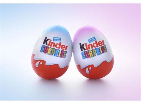 Kinder Surprise Unveils Pink And Blue Eggs Product News Convenience