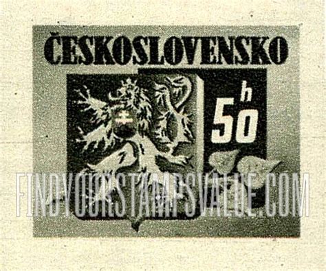 Value Of Ceskoslovensko H Stamps