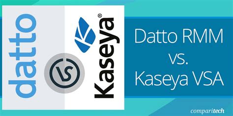 Datto RMM vs. Kaseya VSA: An in-depth 2025 RMM comparison