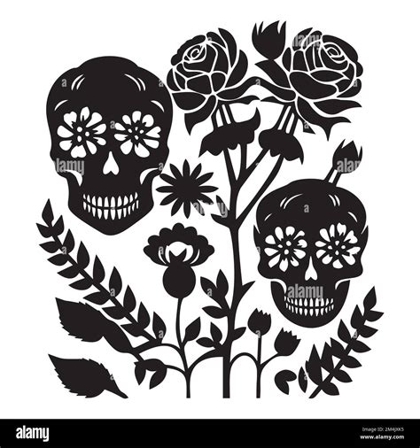 Valentines Day Skull Couple Tattoo Graphic Vector Skeleton Romance