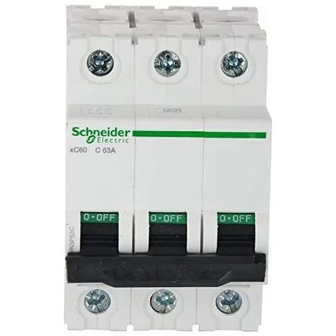 63 Triple Pole Schneider K60H C63 MCB At Rs 1350 Schneider MCB In