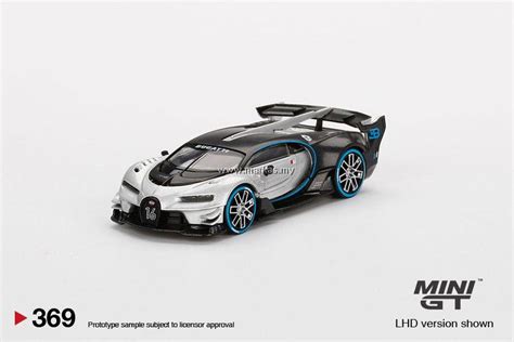 Mini Gt Bugatti Vision Gran Turismo Silver