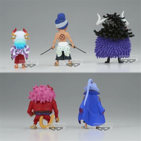 One Piece World Collectable Figure Wano Country Onigashima 9 Set Of 5