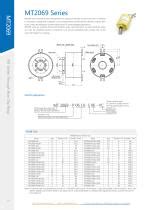 Electric Slip Ring Mt Series Moflon Ethernet Usb Profibus