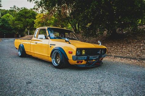 Slammed Datsun Truck