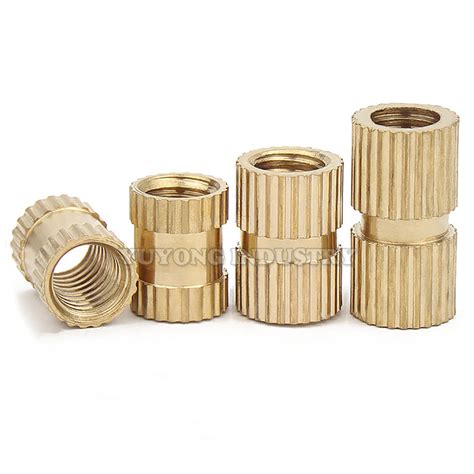 Brass Hot Melt Inset Nut YUYONG INDUSTRY