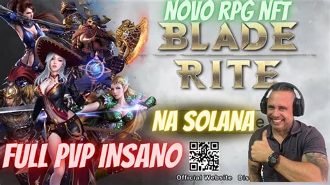 Esse Jogo Incr Vel Novo Rpg Nft Pvp Insano Na Rede Da Solana