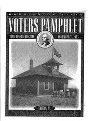 Washington Voters Pamphlet Washington State Secretary Of