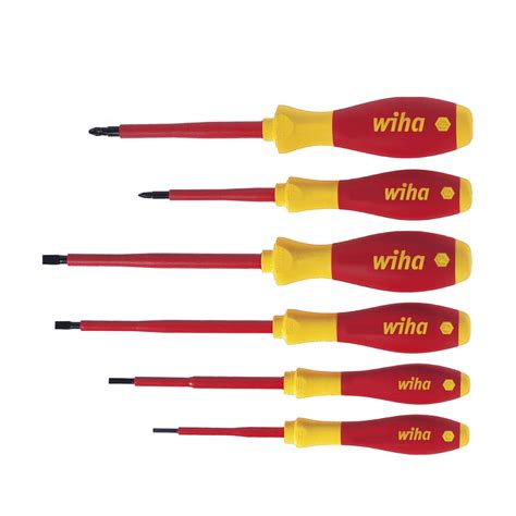 Wiha Screwdriver Set Nk Philips Slotted Flat Vde Piece