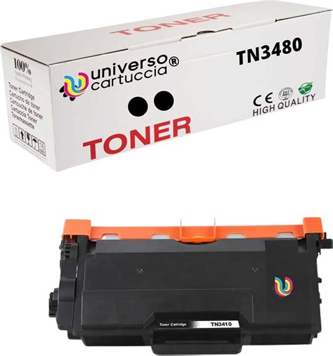 Universo Cartuccia TN 3480 Toner Compatibile Con BROTHER HL L5000D HL