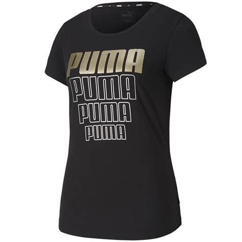 Koszulka Damska Puma Rebel Graphic Tee Czarna 581307 51 T Shirts