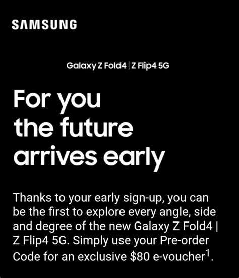 Samsung Galaxy Z Fold Z Flip Evoucher Tickets Vouchers