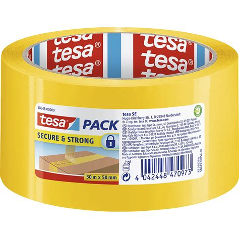 Ruban Adh Sif De S Curit Tesa Tesapack Secure Strong Kaiserkraft