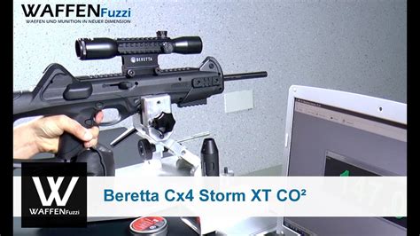 Beretta Cx4 Storm Xt Co² Waffen Schusstest Waffenfuzzi De Youtube