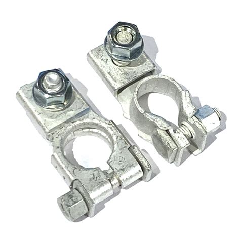 BATTERY TERMINAL POSITIVE NEGATIVE SET OEM Car Cable Connector Clamp