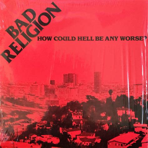 Bad Religion How Could Hell Be Any Worse Vinyl Lp Album Reissue