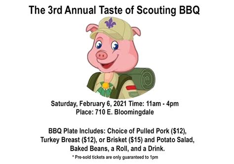 Boy Scout Troop 61 Hosts 3rd Annual Taste Of Scouting Bbq Event