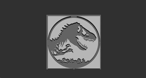 Jurassic Park Emblem M3d Studios