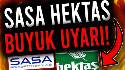 HEKTAŞ HİSSESİNDE BÜYÜK KIRILIM GELMEK ÜZERE SASA TUTANLAR DİKKAT