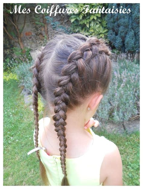 Dutch Braid Ou Tresse Fran Aise Mes Coiffures Fantaisies Dutch