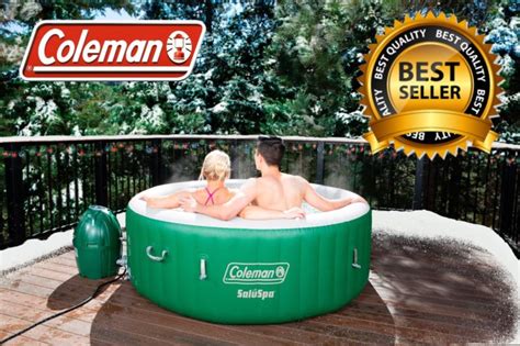 Coleman Lay Z Spa Saluspa Inflatable Hot Tub Bubble Jacuzzi Set People For Sale From United States