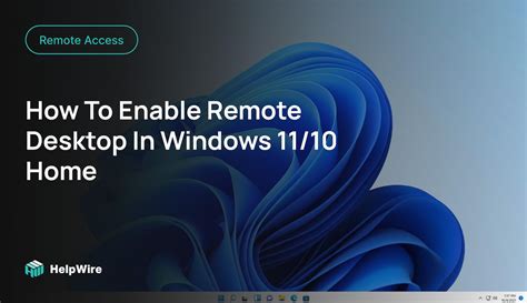 How To Enable Remote Desktop Connection In Windows And Windows