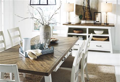 Gray Farmhouse Dining Room Table - Dining Room : Home Decorating Ideas #A5q4VoOwn3