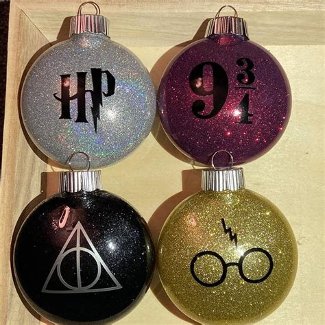 Harry Potter Inspired Ornaments Build Your Own Pack Etsy In