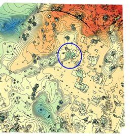 Examples Of Contour Maps Of Digital Landscapes Rendered In Qgis A