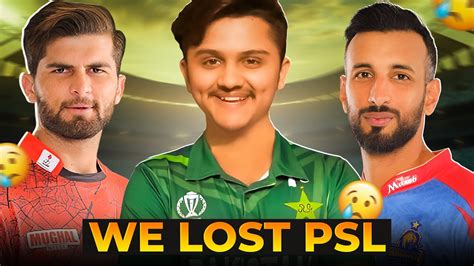 Psl Dekhne Gaye Bhot Maza Aya We Lost Lahore Qalandars Vs