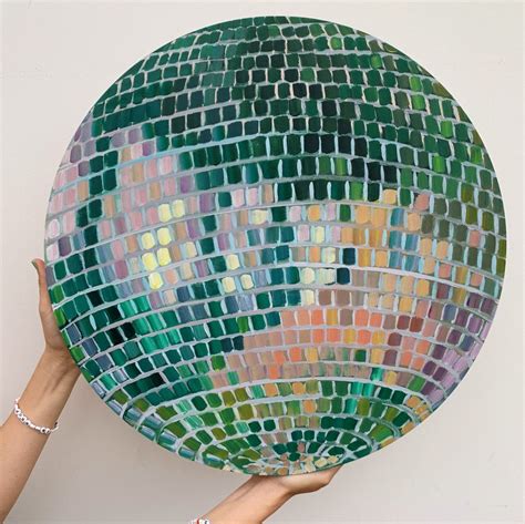 Greenhouse Disco Ball 20 — Not Sorry Art Art Disco Disco Ball