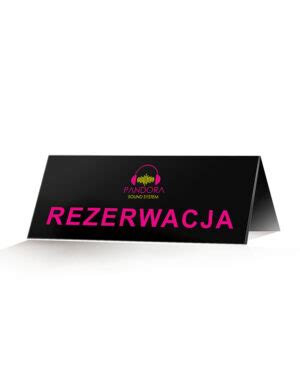 Rezerwacja na stolik z logo Łódź